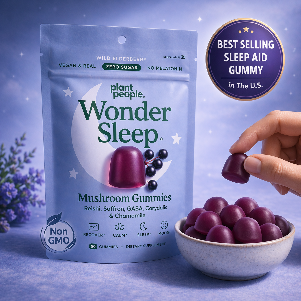 Wonder Sleep Mushroom Gummies